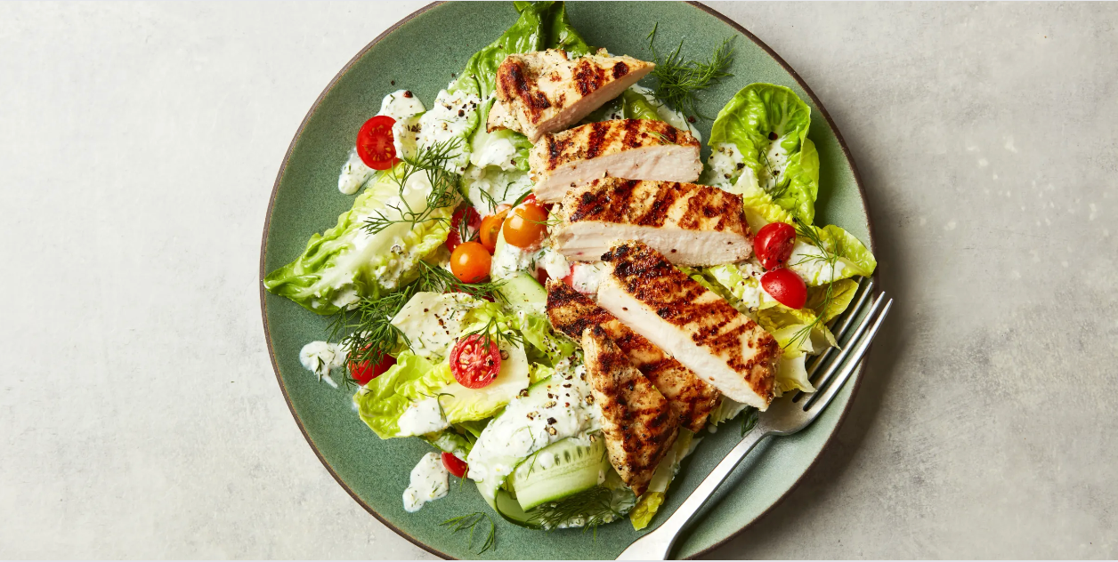 high protein low carb Grilled Chicken Salad