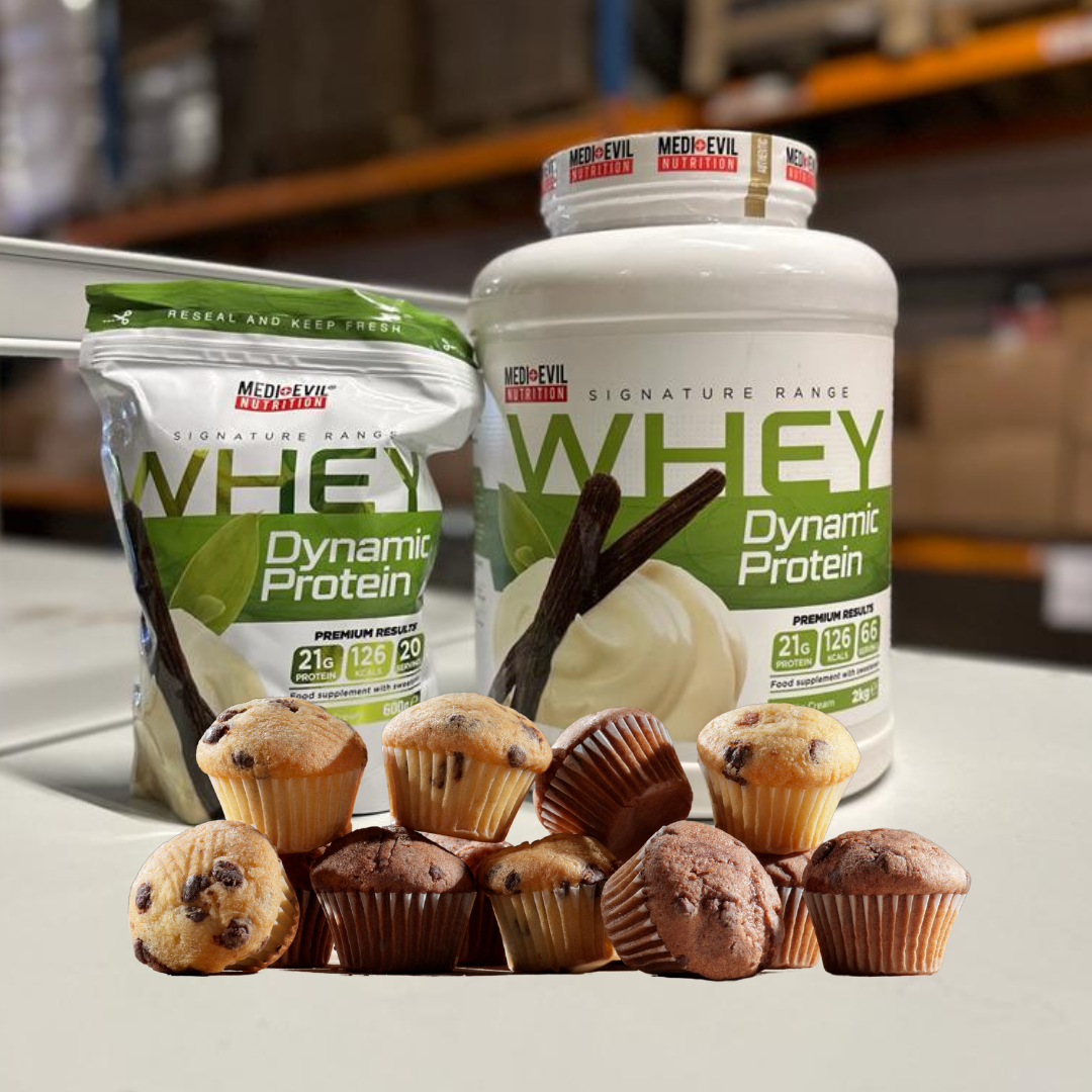 whey protein muffin recipe healthy snack idea